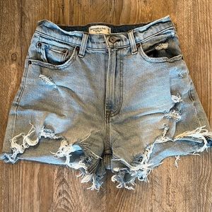Curve Love Abercrombie Jean Shorts